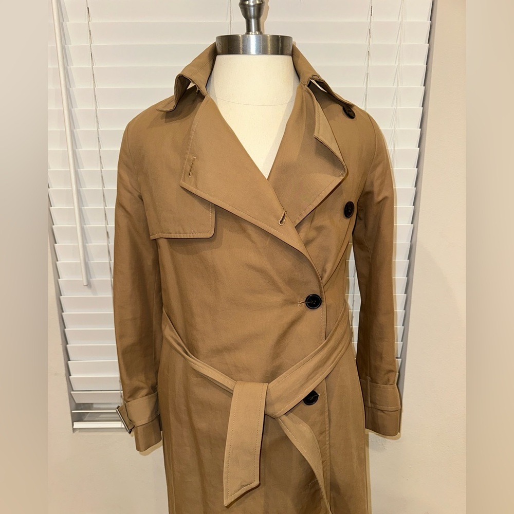 ALLSAINTS Beige Trench Coat – Size Small (S) - Picture 2 of 5